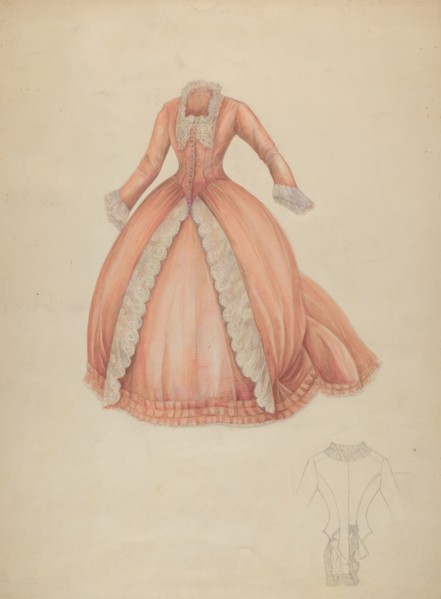 Dress, c. 1942.