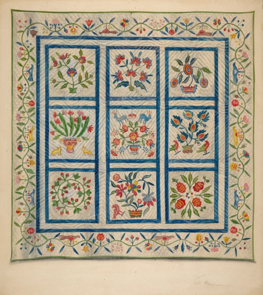 Quilt, c. 1937.