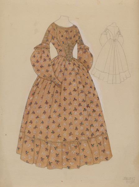Dress, c. 1937.