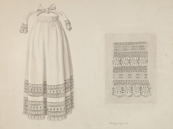 Apron, c. 1940.