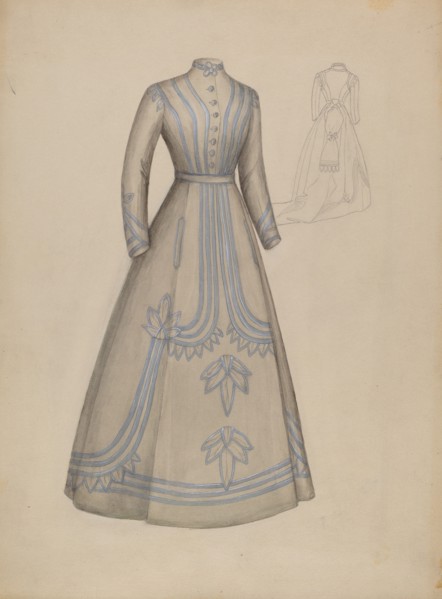 Dress, c. 1936.