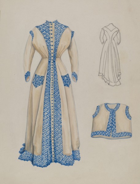 Dress, c. 1937.