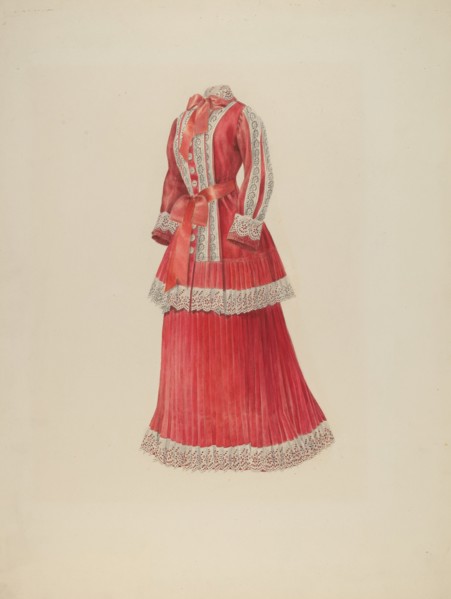 Dress, c. 1940.