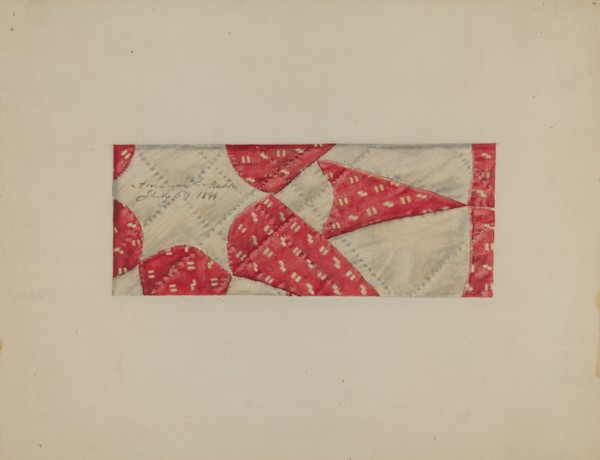 Quilt, c. 1937.