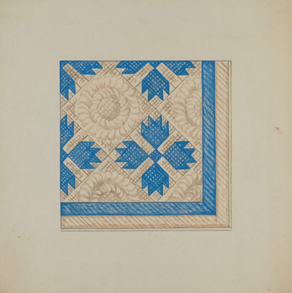Quilt, c. 1937.