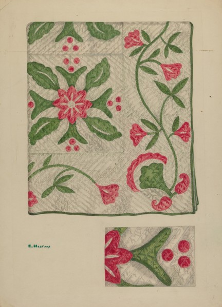 Quilt, c. 1939.