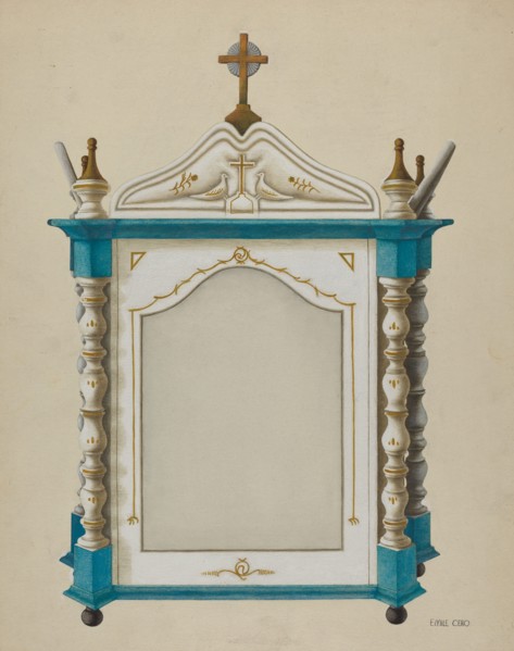 Shrine, c. 1938.