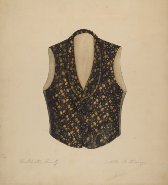 Vest, 1935/1942.