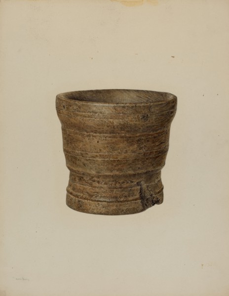 Mortar, c. 1940.