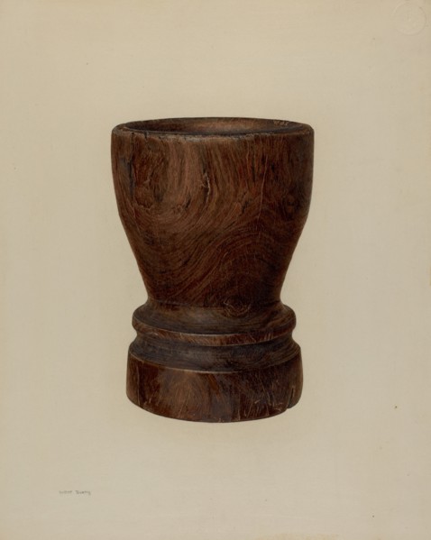 Mortar, c. 1940.