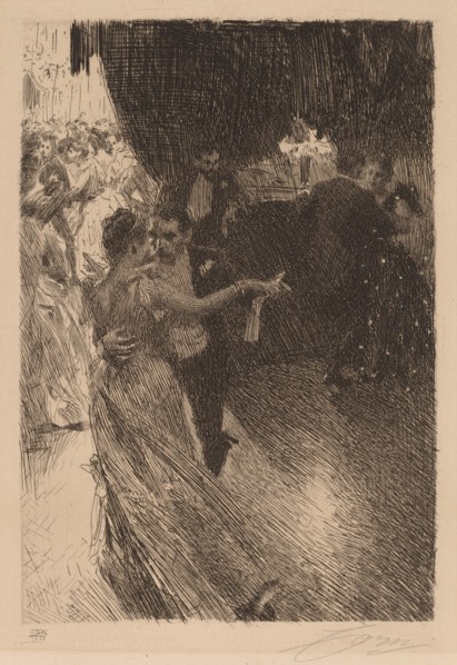 The Waltz, 1891.