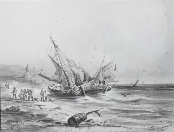 Fisherman, 1878.