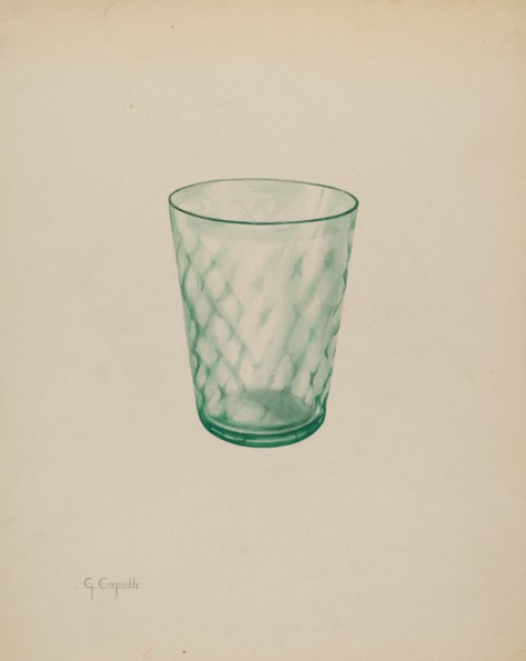 Tumbler, c. 1937.