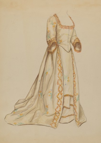 Dress, 1935/1942.