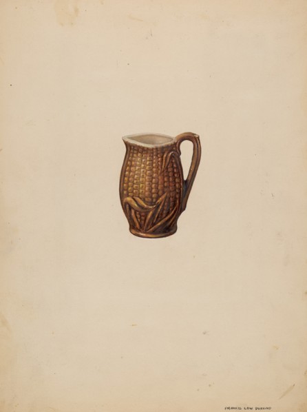 Pitcher, c. 1938.