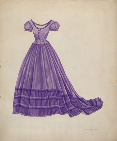 Dress, 1935/1942.