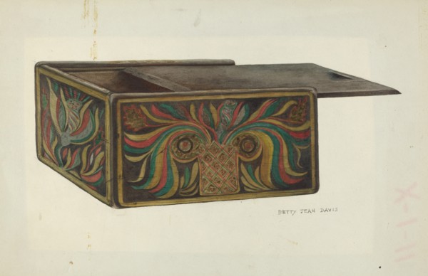 Wood Box, c. 1953.