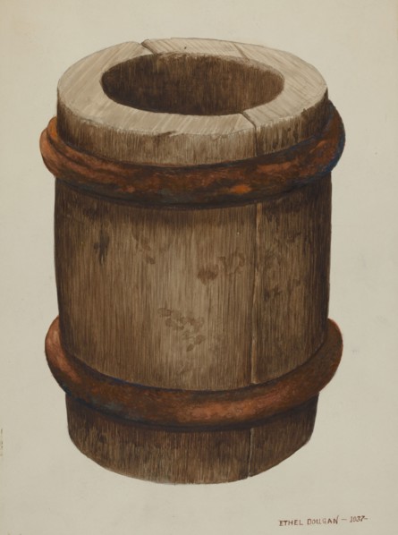 Butter Mold, 1937.