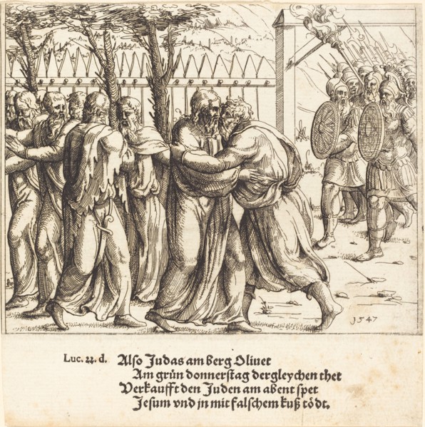 The Kiss of Judas.