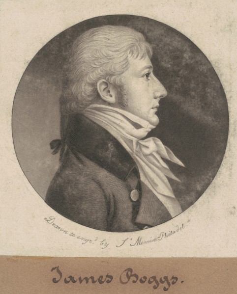 James Boggs, 1802.