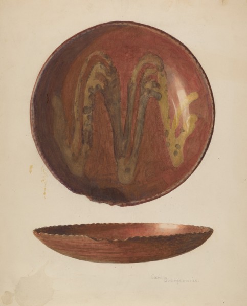 Pie Plate, c. 1939.