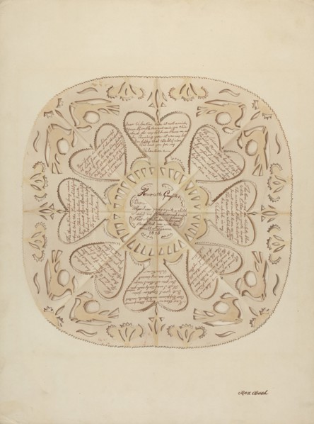 Valentine, c. 1938.