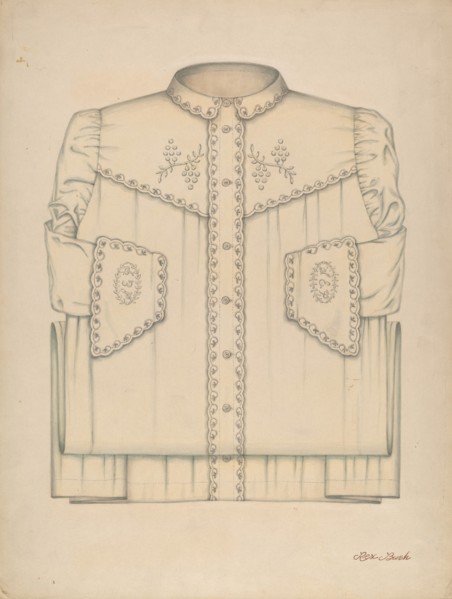 Nightgown, c. 1938.