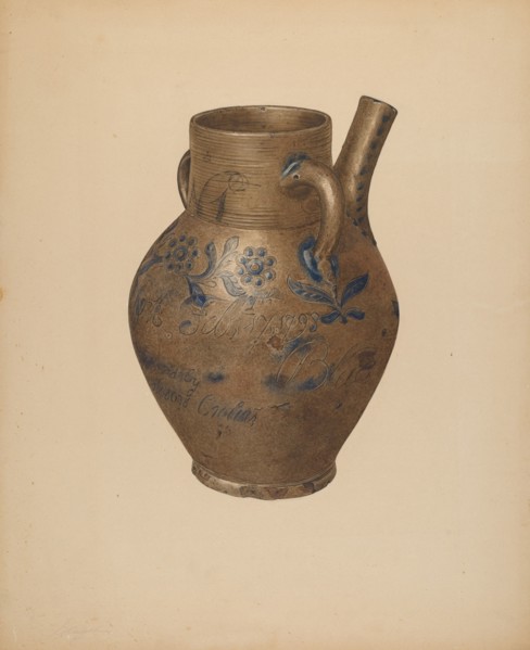 Water Jug, c. 1940.