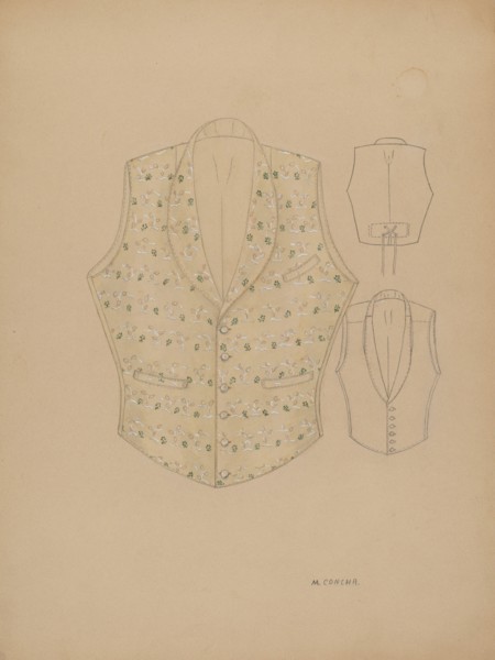 Waistcoat, c. 1937.