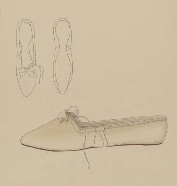 Slipper, 1935/1942.