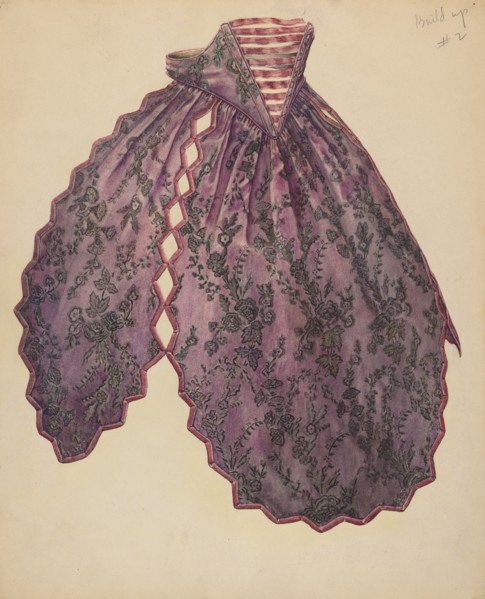 Tea Apron, c. 1938.