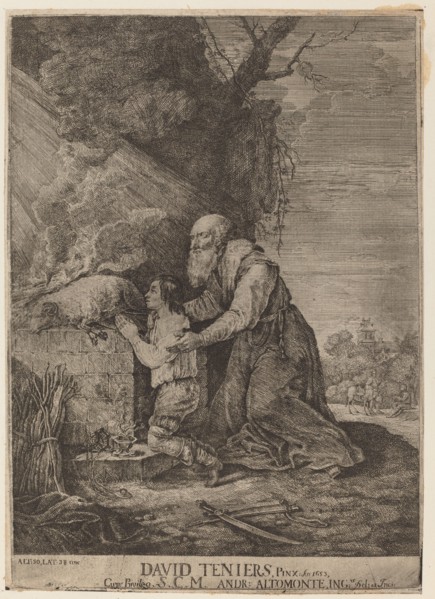Sacrifice of Isaac.