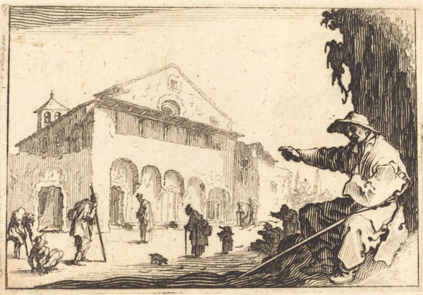Almshouse, c. 1617.