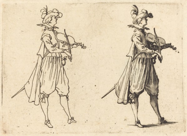 Violinist, c. 1617.