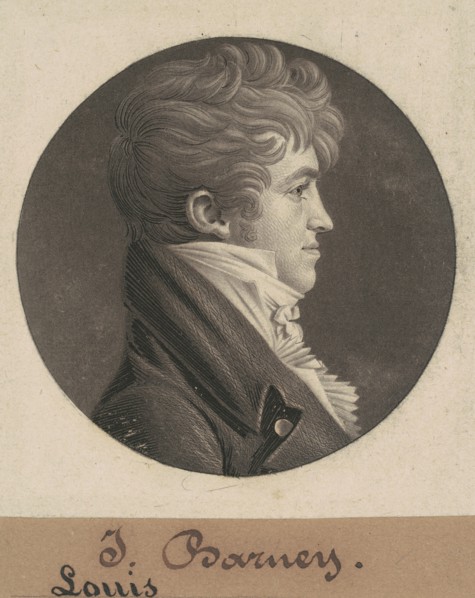 Louis Barney, 1804.