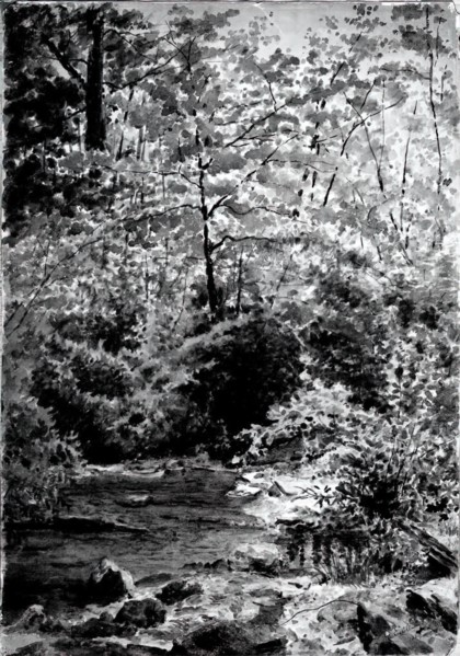 In The Woods, 1889.