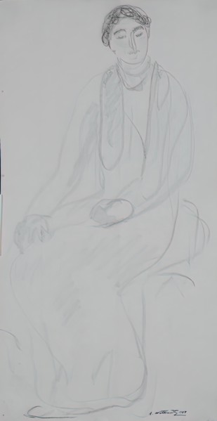Seated Woman, 1907.