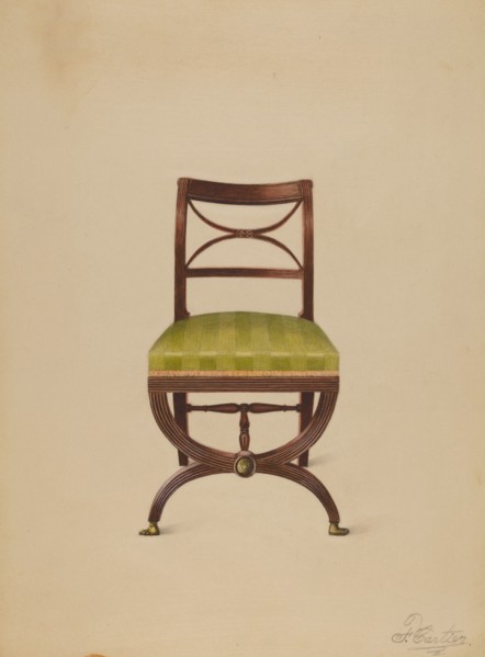 Side Chair, c. 1936.