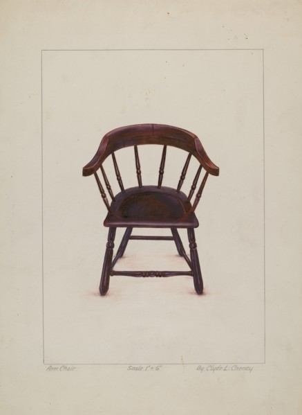 Armchair, 1935/1942.