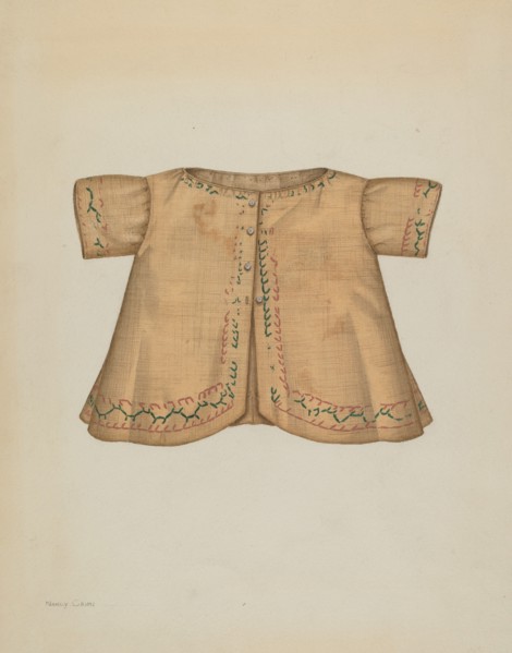 Boy's Coat, c. 1937.