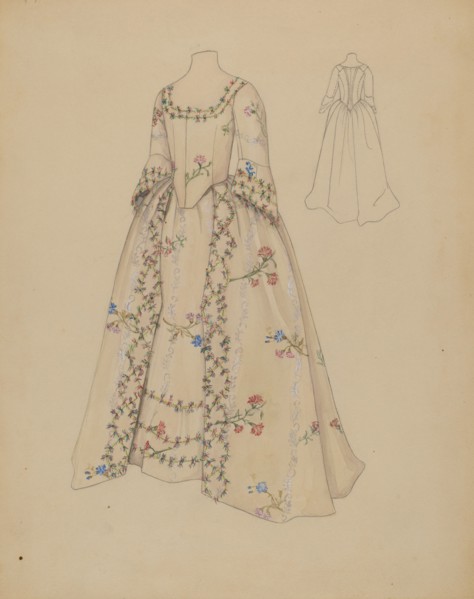 Ball Dress, c. 1936.