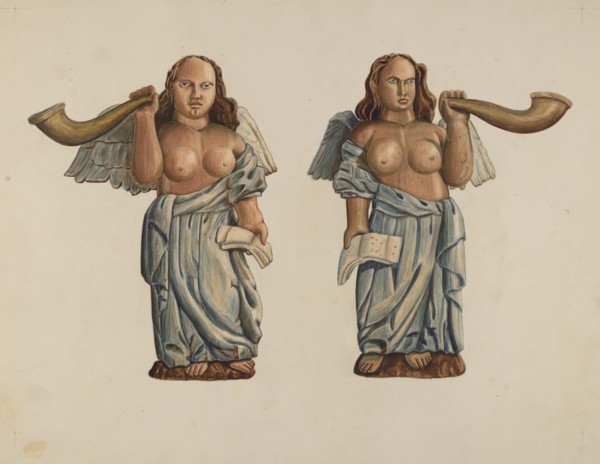 Two Angels, c. 1938.