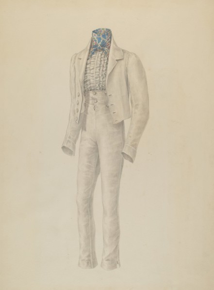 Man's Suit, c. 1939.
