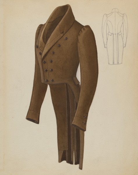 Man's Coat, c. 1937.