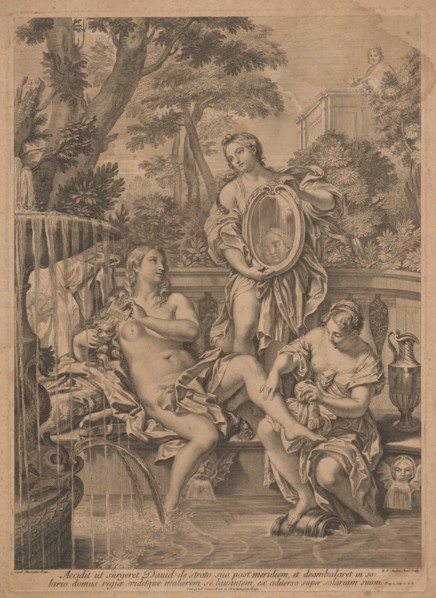 David and Bathsheba. Creator: Robert van Audenaerde.