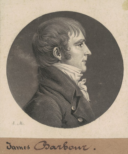James Barbour, 1808.