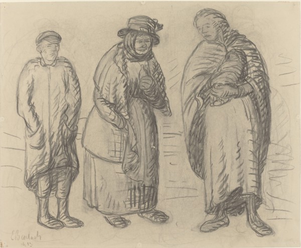 Three Figures, 1913.