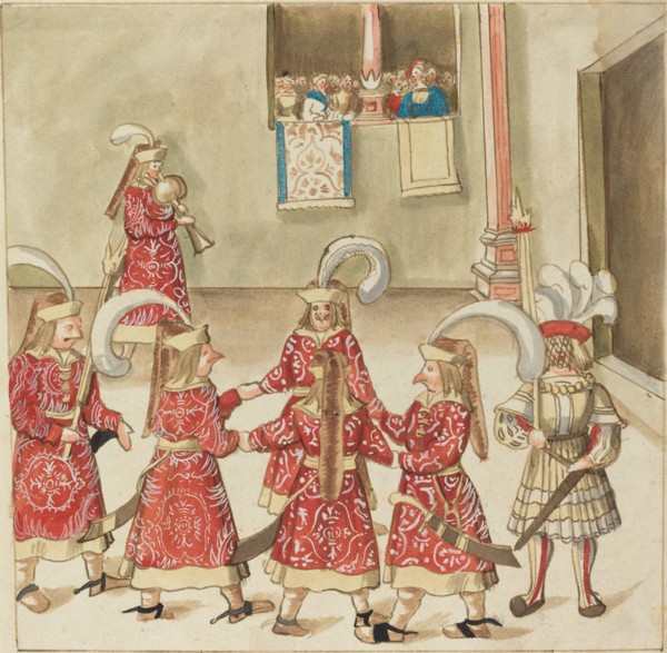 Masquerade, c. 1515.
