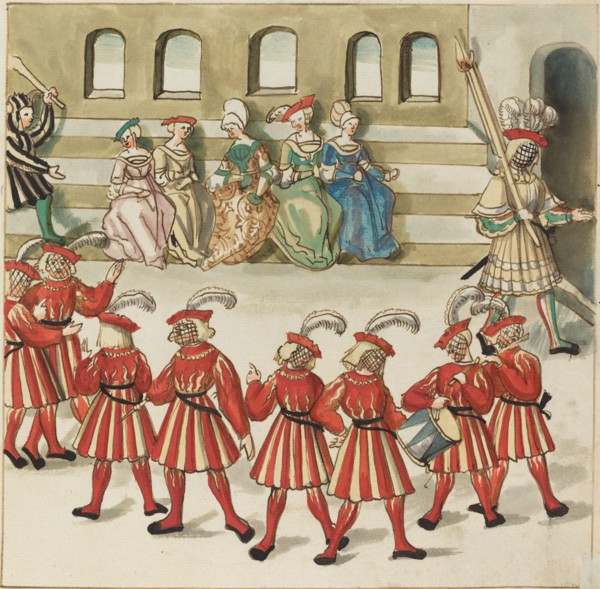 Masquerade, c. 1515.