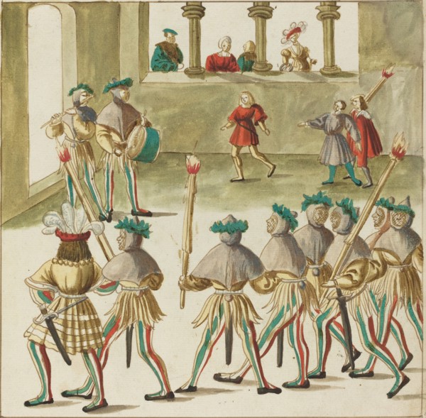 Masquerade, c. 1515.